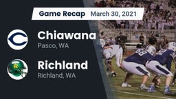 Recap: Chiawana  vs. Richland  2021