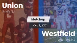 Matchup: Union  vs. Westfield  2017