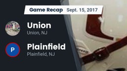 Recap: Union  vs. Plainfield  2017