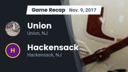 Recap: Union  vs. Hackensack  2017