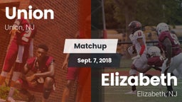 Matchup: Union  vs. Elizabeth  2018