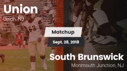 Matchup: Union  vs. South Brunswick  2018