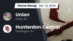 Recap: Union  vs. Hunterdon Central  2018