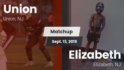 Matchup: Union  vs. Elizabeth  2019