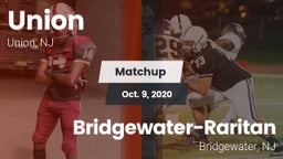 Matchup: Union  vs. Bridgewater-Raritan  2020