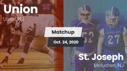 Matchup: Union  vs. St. Joseph  2020