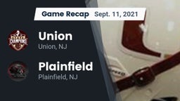 Recap: Union  vs. Plainfield  2021