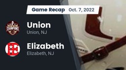 Recap: Union  vs. Elizabeth  2022