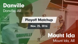 Matchup: Danville vs. Mount Ida  2016