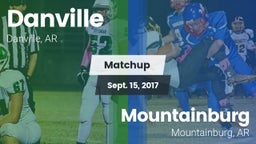 Matchup: Danville vs. Mountainburg  2017