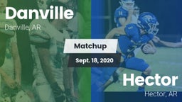 Matchup: Danville vs. Hector  2020