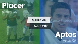 Matchup: Placer   vs. Aptos  2017