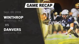 Recap: Winthrop  vs. Danvers  2016