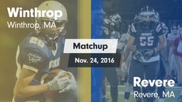 Matchup: Winthrop  vs. Revere  2016