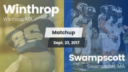 Matchup: Winthrop High vs. Swampscott  2017