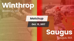 Matchup: Winthrop High vs. Saugus  2017