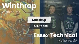 Matchup: Winthrop High vs. Essex Technical  2017