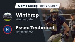 Recap: Winthrop   vs. Essex Technical  2017