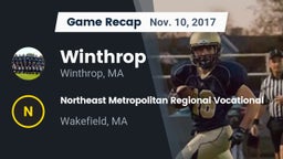 Recap: Winthrop   vs. Northeast Metropolitan Regional Vocational  2017