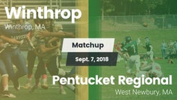 Matchup: Winthrop High vs. Pentucket Regional  2018