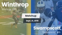 Matchup: Winthrop High vs. Swampscott  2018