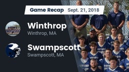 Recap: Winthrop   vs. Swampscott  2018