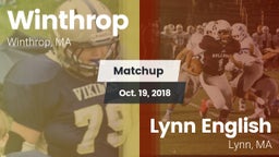 Matchup: Winthrop High vs. Lynn English  2018