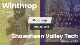 Matchup: Winthrop High vs. Shawsheen Valley Tech  2018