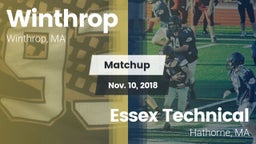Matchup: Winthrop High vs. Essex Technical  2018