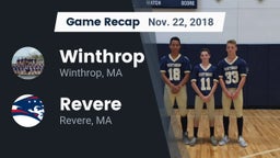 Recap: Winthrop   vs. Revere  2018