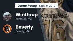Recap: Winthrop   vs. Beverly  2019
