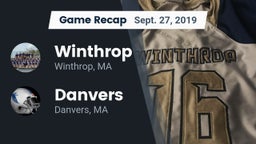 Recap: Winthrop   vs. Danvers  2019