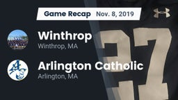 Recap: Winthrop   vs. Arlington Catholic  2019