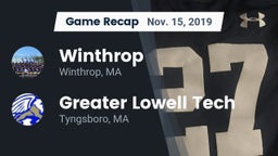 Recap: Winthrop   vs. Greater Lowell Tech  2019