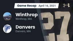 Recap: Winthrop   vs. Danvers  2021