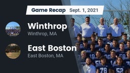 Recap: Winthrop   vs. East Boston  2021