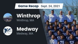Recap: Winthrop   vs. Medway  2021