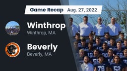 Recap: Winthrop   vs. Beverly  2022