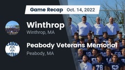 Recap: Winthrop   vs. Peabody Veterans Memorial  2022