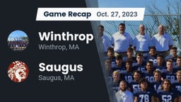 Recap: Winthrop   vs. Saugus  2023