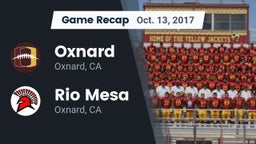 Recap: Oxnard  vs. Rio Mesa  2017