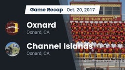 Recap: Oxnard  vs. Channel Islands  2017