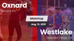 Matchup: Oxnard  vs. Westlake  2018