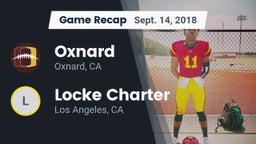 Recap: Oxnard  vs. Locke Charter  2018