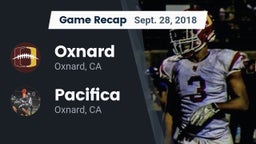 Recap: Oxnard  vs. Pacifica  2018
