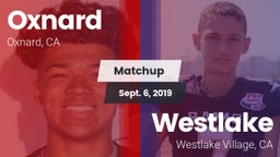 Matchup: Oxnard  vs. Westlake  2019