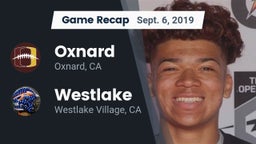 Recap: Oxnard  vs. Westlake  2019