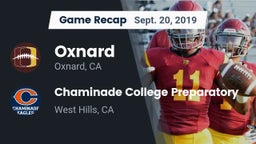 Recap: Oxnard  vs. Chaminade College Preparatory 2019