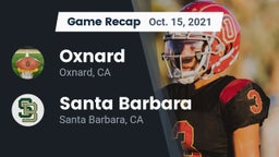Recap: Oxnard  vs. Santa Barbara  2021
