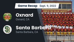 Recap: Oxnard  vs. Santa Barbara  2022